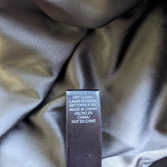 Rachel Roy Green Striped Dress Size 8 Sleeveless Lined Career Workwear Business - Picture 13 of 13